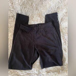 Tribal velour slip on jeggings